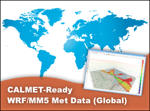 CALMET-Ready WRF/MM5 Data (Global)