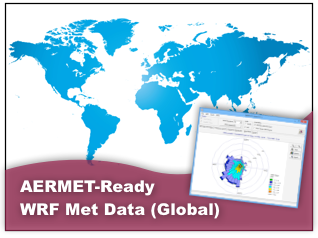 AERMET/AERMOD-Ready WRF Met Data (Global)